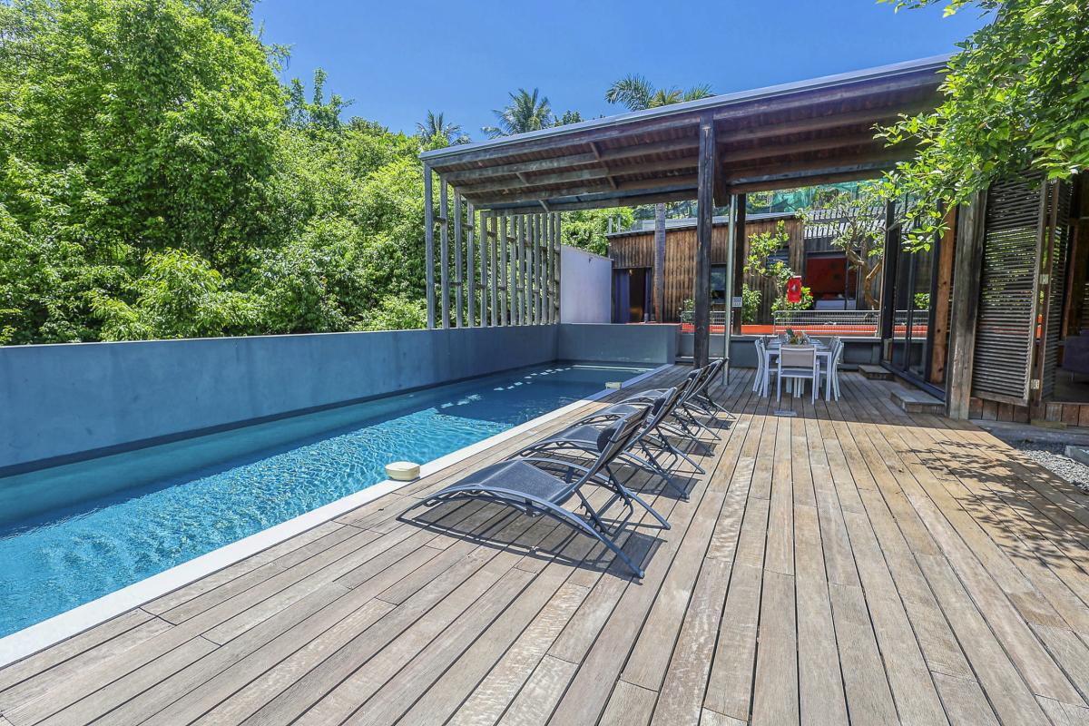 4.Location villa piscine Le Gosier Guadeloupe_Vue Ensemble